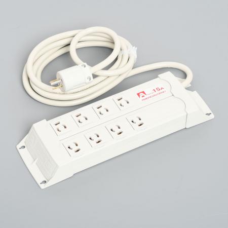 【受注生産品】アメリカン電機 KC1130H 抜止形 パラタップ8ケ口 コ-ドセット 接地形2P 15A 125V