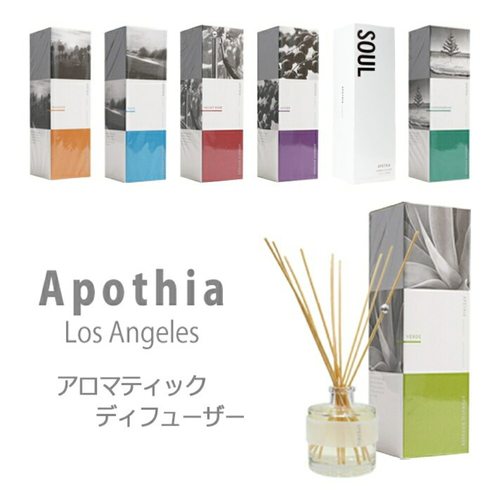 楽天市場】【レビュー特典】Apothia Los Angeles アポーシア AROMATIC