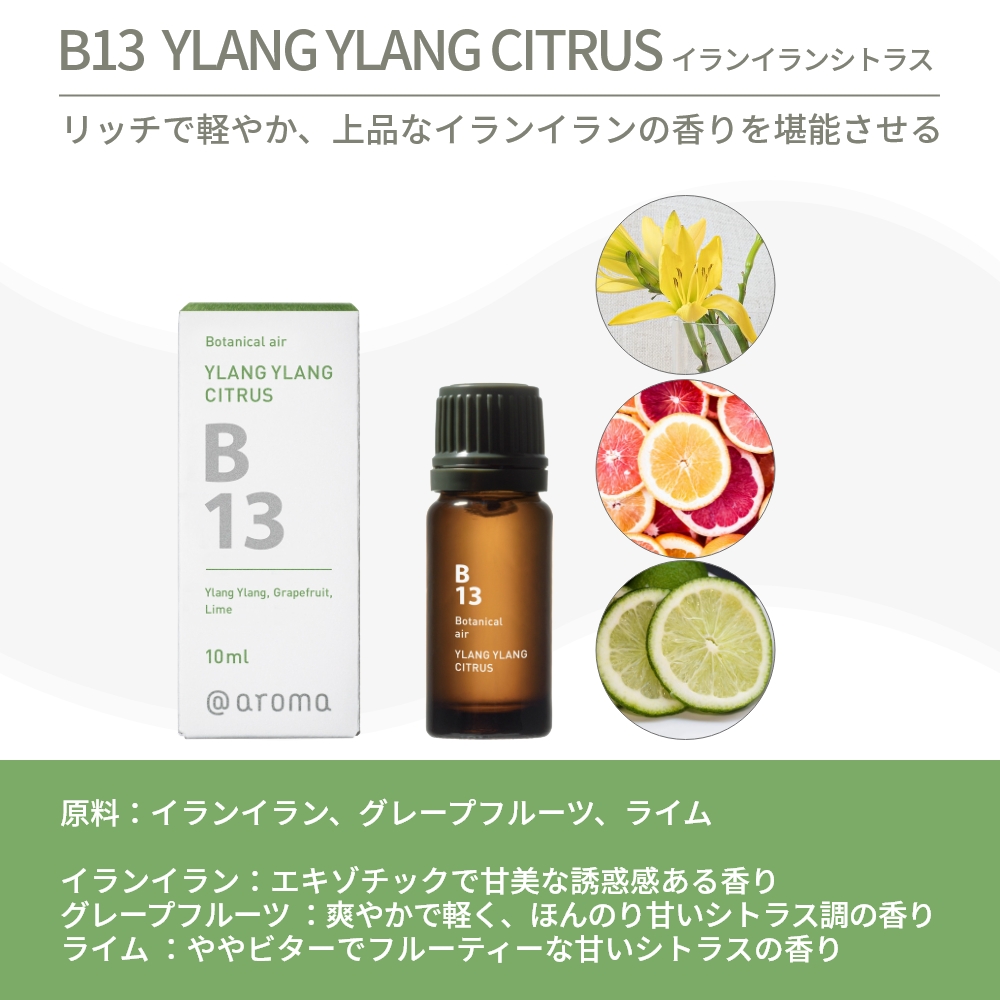 2022発売 (@aroma)アットアロマ Botanical air B15 グレープフルーツ