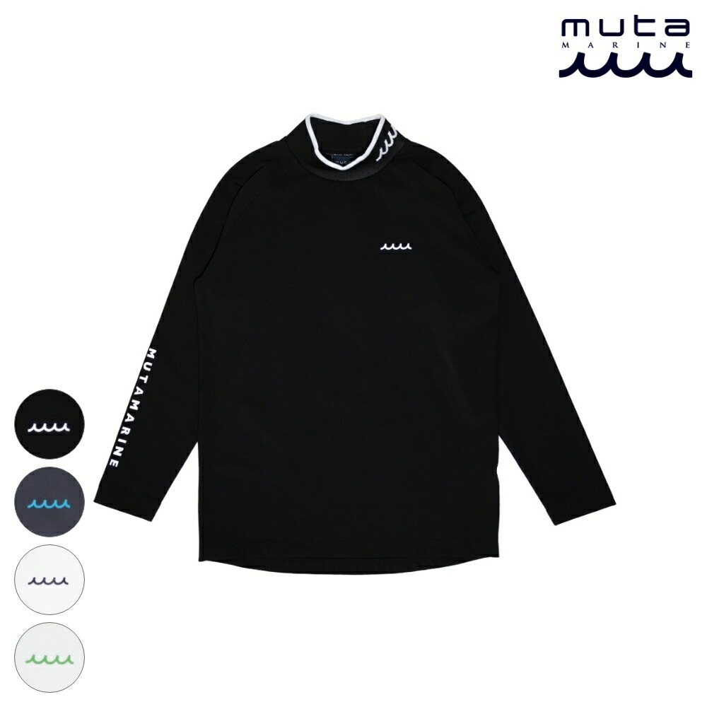 coco 未使用品 ムータマリン muta MARINE メンズ ブルゾン 8(2XL) 黒 ヒートパフォーマ 裏起毛 ストレッチ　大きいサイズ mmmk-443172_05.jpg