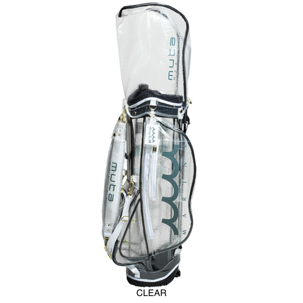 Muta MARINE GOLF PVC 黒 black ロゴ ムータ ゴルフ MGAD-749035マリン