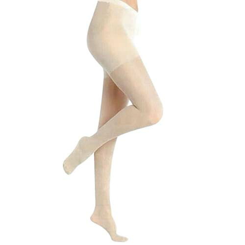 着圧ストッキング 医療用弾性ストッキング 着圧 レックスフィット 薄手パンティストッキング 爪先あり 弱圧 LLサイズ