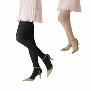 着圧ストッキング 医療用弾性ストッキング レックスフィット 厚手パンティストッキング 爪先あり 中圧 Lサイズ
