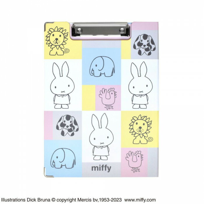 楽天市場】miffy ミッフィー クリップボード フェイスアップ