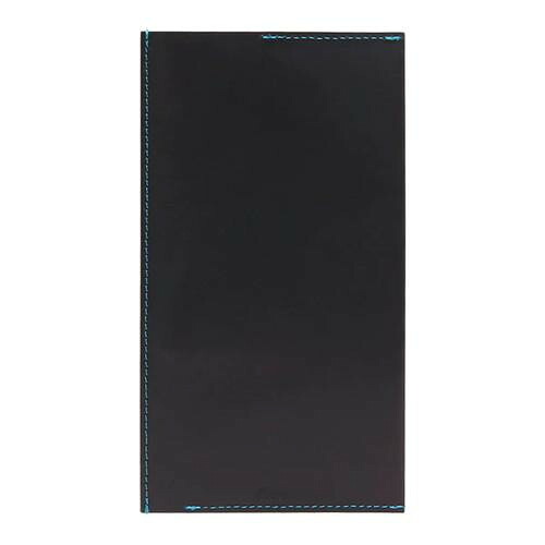 国産レザー デュン dunn 6wings wallet 超薄型長財布 ブルーブラック DSW01 【メール便 送料無料】