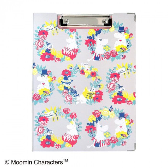 楽天市場 Moomin ムーミン クリップボード Garland グレー St Zm0153 キャラクター 文具 事務用品 かわいい おすすめ クリックポスト メール便 送料無料 雑貨depo
