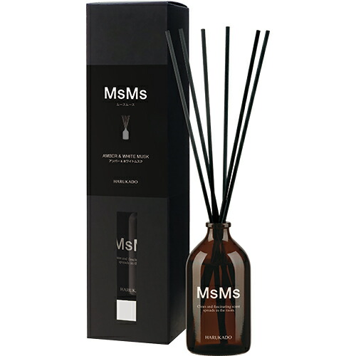 【SG】 3個セット 芳香剤（リードディフューザー） ムースムース アンバー＆ホワイトムスク 90ml/日本製