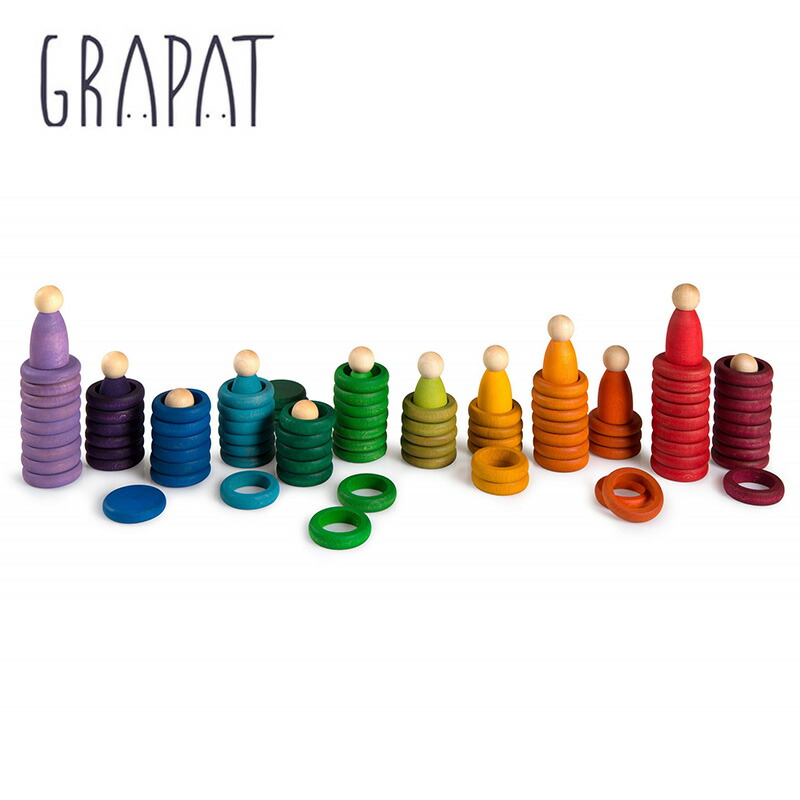 【日本決まり品】 GRAPAT グラパット Nins カーラ ( Nins Carla ) 木の手あそび 木製 手あそび 知育手あそび モンテッソーリ 御坊っちゃん 御嬢さん 生み出すことお祝い 生まれ落ちる日 クリスマス 差し上げ物 差し上げ物 エスパニア grapat 決まりインポート品 16-139 積み木-ベビー向けおもちゃ-おもちゃ