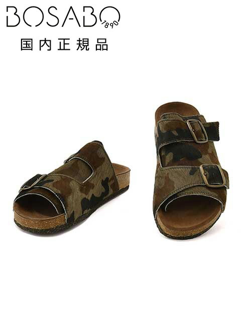BOSABO ハラコ サンダル 37サイズ　23.5㎝ BOSABO ハラコ サンダル 37サイズ 23.5㎝ ハラコサンダル