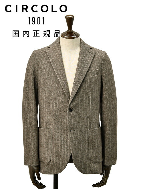 楽天市場】チルコロ CIRCOLO 1901 カジュアルジャケット メンズ