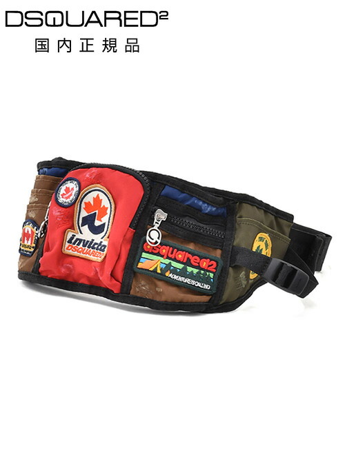 【M3】DSQUARED2 ディースクエアード ウエストバッグ DSQUARED2 Dsquared2 ディースクエアード Icon Bodybag ボディ