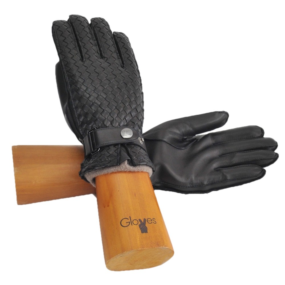 【楽天市場】gloves グローブス メンズ 革手袋 ブラック ラムレザーグローブ イントレチャート 編み込み イタリア製 カシミアニット裏