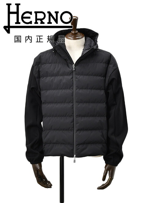 楽天市場】HERNO ヘルノ メンズ スウェットパーカーxウルトラライト