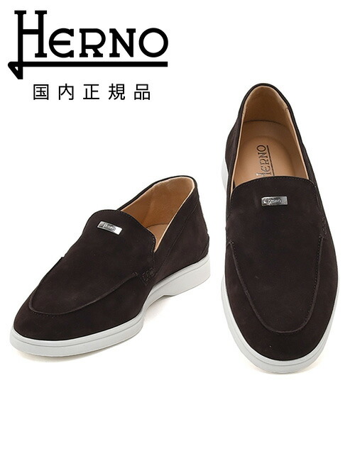 楽天市場】【クリアランス20】ヘルノ HERNO モカシンスニーカー