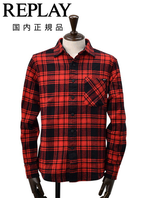 youetsu7 　replay★Lサイズ★リプレイ★長袖シャツ youetsu7 様専用 replay☆Lサイズ☆リプレイ☆長袖シャツ