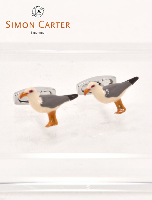 ◎正規品新品同様【SIMON CARTER】サイモンカーター/カメ 亀 カフス 楽天市場】サイモンカーター SIMON CARTER [BY THE SEA SEAGULL
