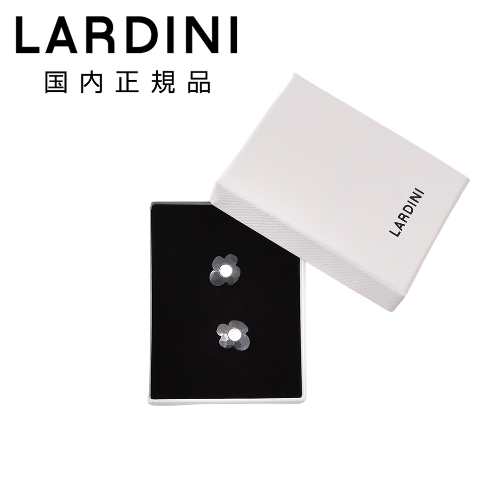 ラルディーニ  LARDINI カフスリンク 男女兼用 カフリンクス ブートニエール 生まれながら貝 黒いこと×白いこと チェーン店式 9BOX29C331 イタリア製 差し上げ物 差し上げ物 国内定まり品 オクテット