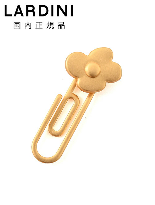 LARDINI フラワーモチーフクリップ 2個セット LARDINI フラワーモチーフクリップ 2個セット ラルディーニ LARDINI