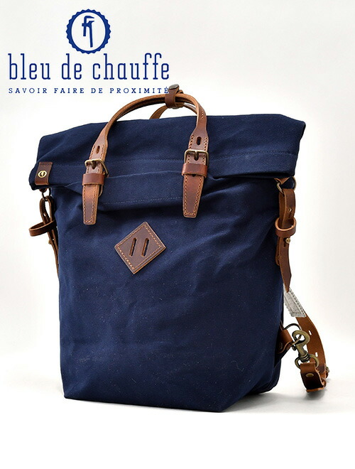 S*s様 Bleu De Chauffe レザー バックパック 楽天市場】ブルー ドゥ シャフ Bleu de chauffe バックパック