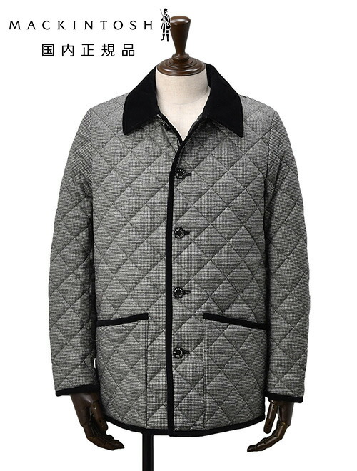 未使用✨　マッキントッシュ　キルティング　ジャケット　リバーシブル　ウール　40 40の通販 ファッション ほぼ未使用 マッキントッシュ