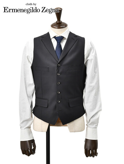 Ermenegildo Zegna ゼニア エレクタ ベスト ジレ 日本製 mv59501-1a.jpg