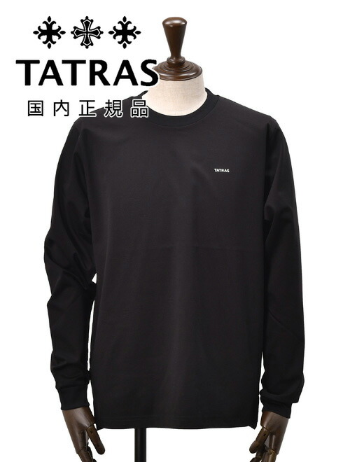 TATRAS 黒 長袖シャツ期間限定価格9月まで 国内即発☆TATRAS（タトラス）長袖 Tシャツ (TATRAS/Tシャツ