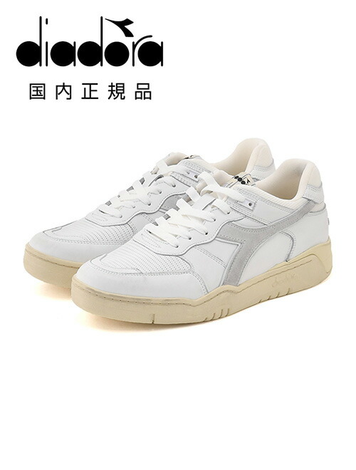 【楽天市場】ディアドラ ヘリテージ Diadora Heritage レザースニーカー メンズ ローカットシューズ B.560 USED ホワイト× ネイビー ヴィンテージ加工 パンチング 国内正規品 で らでら公式 ブランド : でらでら メンズセレクトショップ