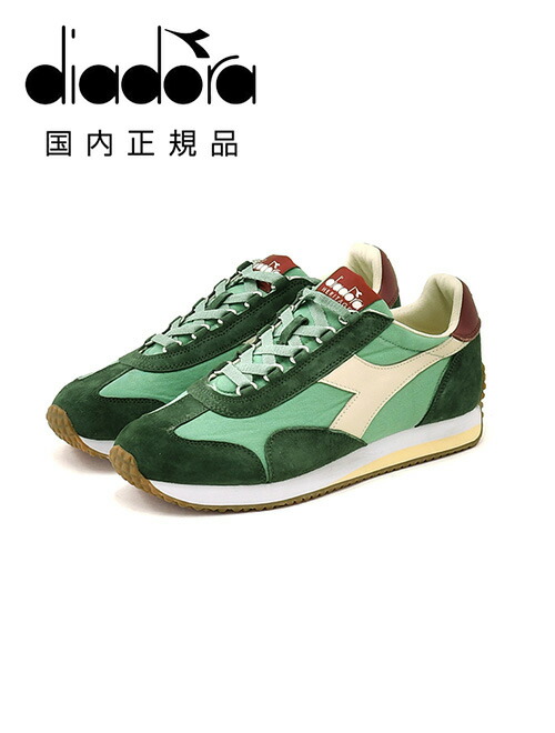 【新品】ディアドラ ヘリテージ レザー レザー ポップ スエード スニーカー ディアドラ ヘリテージ DIADORA HERITAGE レザースニーカー