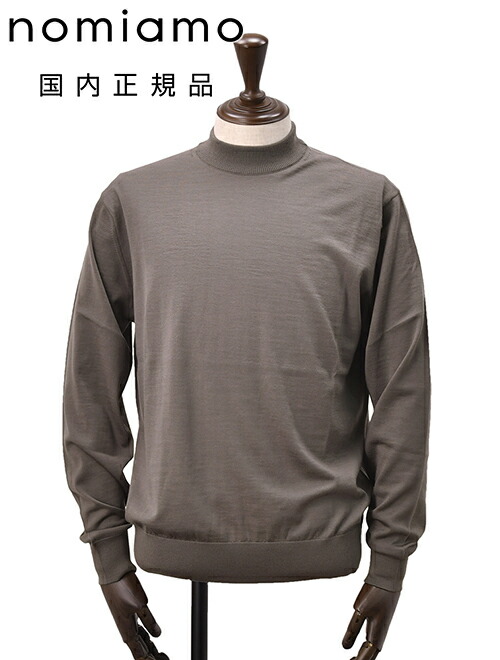 楽天市場】ノミアモ nomiamo モックネックTシャツ メンズ ロング