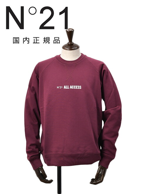 楽天市場】ヌメロヴェントゥーノ N°21 メンズ トップス スウェット