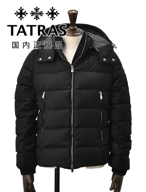 美品】タトラス × アルビーノ Rライン ダウンジャケット ファー