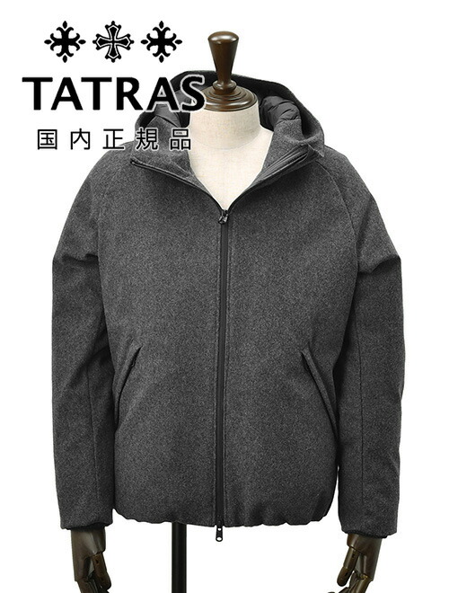 【楽天市場】【9/4 20時発売開始 30%off】タトラス TATRAS ボアブルゾン メンズ ネデード NEDEDO 胸切り替え ブラック  フーディー ベルクロロゴ フェイクファー ジップアップアウター MTAT23A4908 国内正規品 でらでら 公式ブランド : でらでら メンズ ...