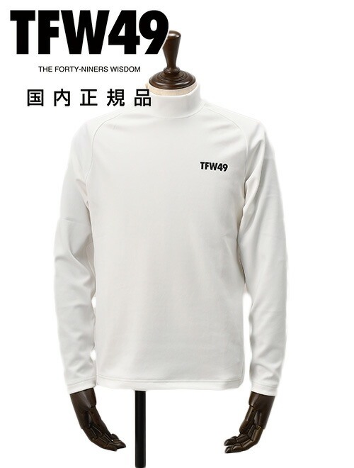 TFW49 ホワイト モックネック サイズ4 Yahoo!オークション - TFW49 モックネック Tシャツ ホワイト 4