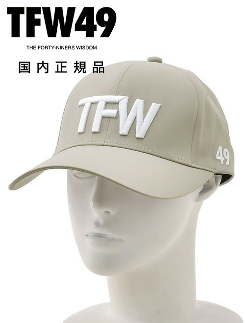 ⭐️美品⭐️ TFW49 キャップ　ホワイト 楽天市場】TFW49 ティーエフダブリューフォーティーナイン