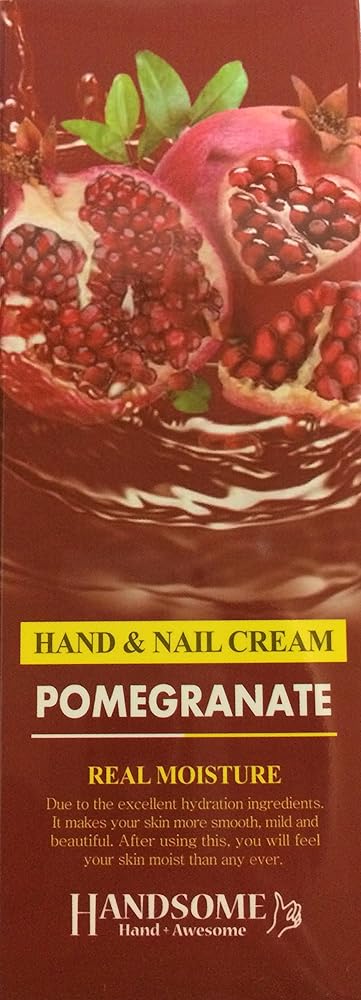 HANDSONE ハンド＆ネイルクリーム ザクロ 50本 まとめ売り リアル モイスチュア ハンドクリーム 100ml ネイルクリーム 保湿