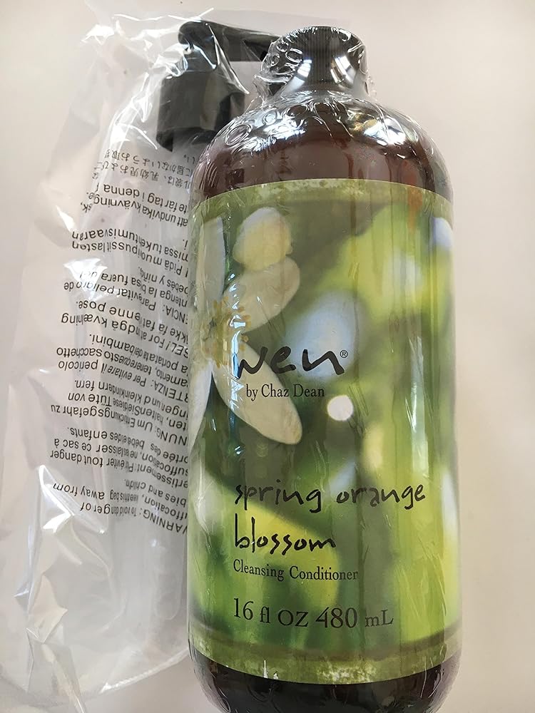 ウェン クレンジング コンディショナー オレンジブロッサム ポンプ付き 480ml O1