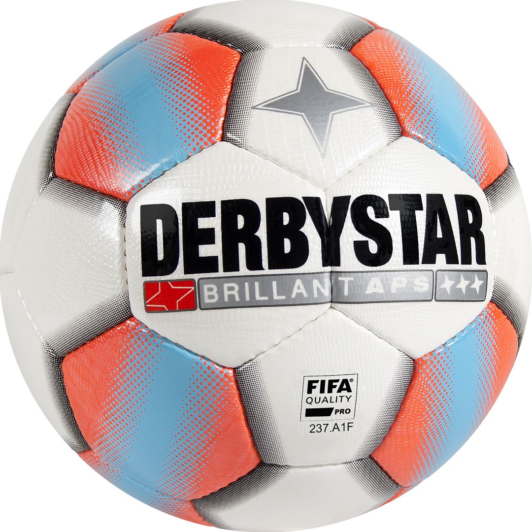 堅苦しさ ダービースター Derbystar 5サイズ フットボール毬 Brillant Aps Orange Fifa認許ボール 5号球 2friendshotel Com