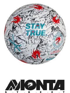 公式 モンタ Monta フリースタイル ボール サッカー The Earth Ball 5号球 フリースタイルサッカー専用ボール Stay True 宅トレ