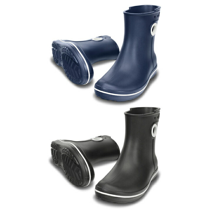 crocs jaunt shorty women's rain boots