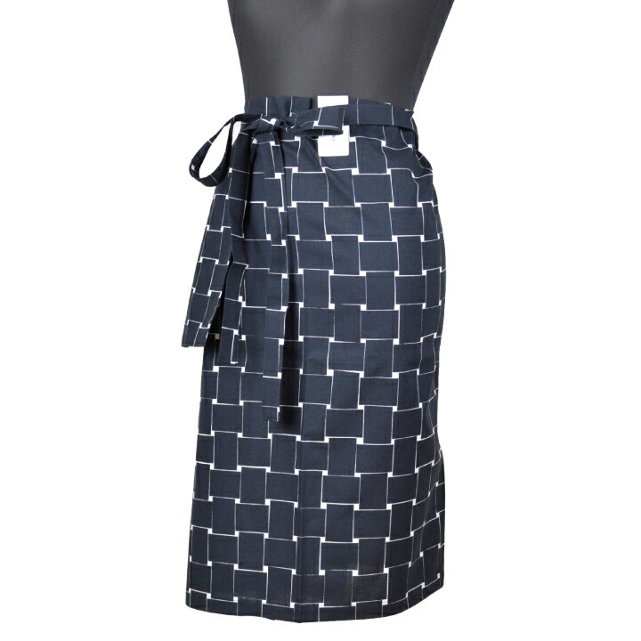 マリメッコ Marimekko プーロジーリナ おしゃれ バスケット エプロン Apron Basket Puoliesiliina 0638 かわいい