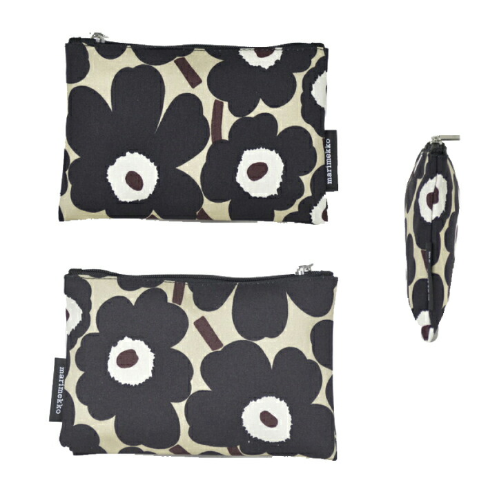 マリメッコ Marimekko ミニウニッコ ウニッコ Keksi Unikko ポーチ Pouch Mini