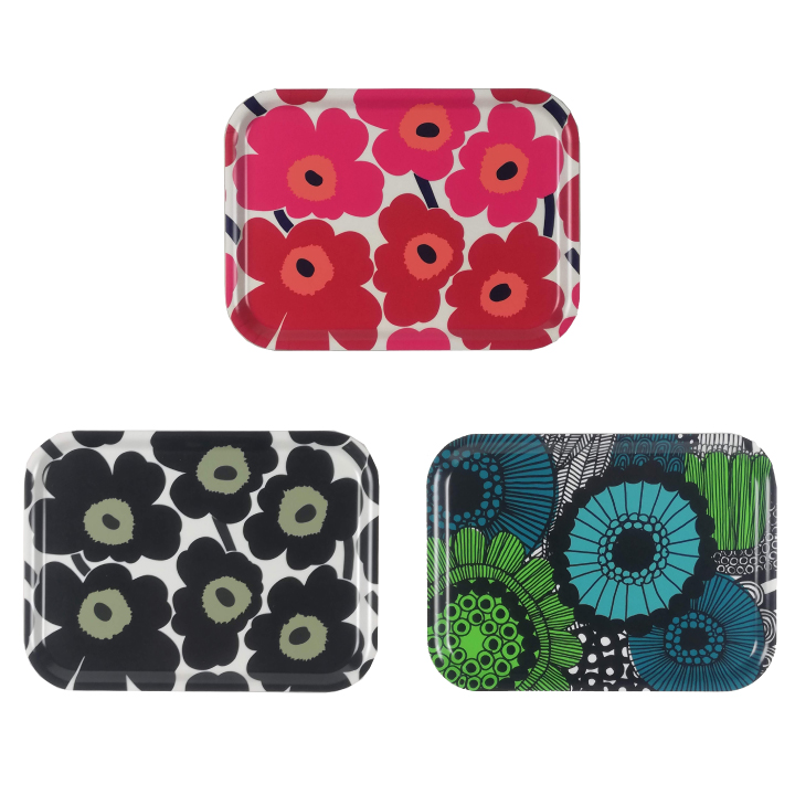 楽天市場】マリメッコ marimekko プライウッドトレイ 選べる5色