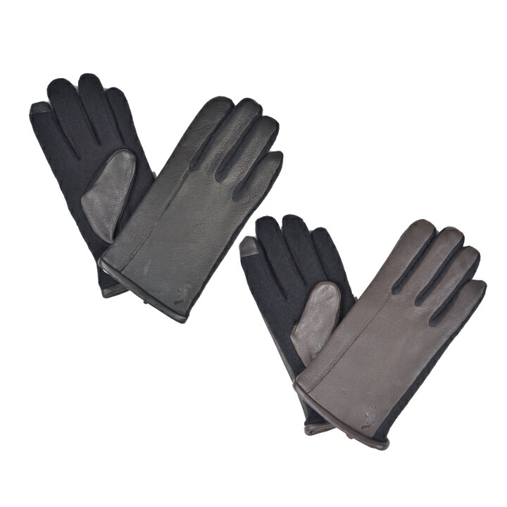 ポロ ラルフローレン メンズ 手袋 スマホ相応う ラルフ Polo Ralph Lauren Deerskin Hybrid Touch Glove Pg0032 Gullane Com Br