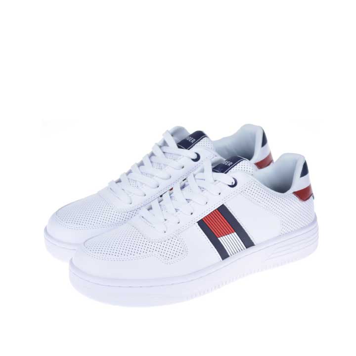 楽天市場 Tommy Hilfiger トミーヒルフィガー Fallop メンズ スニーカー ホワイト アイコン シューズ 靴 送料無料 西日本 Deroque Due