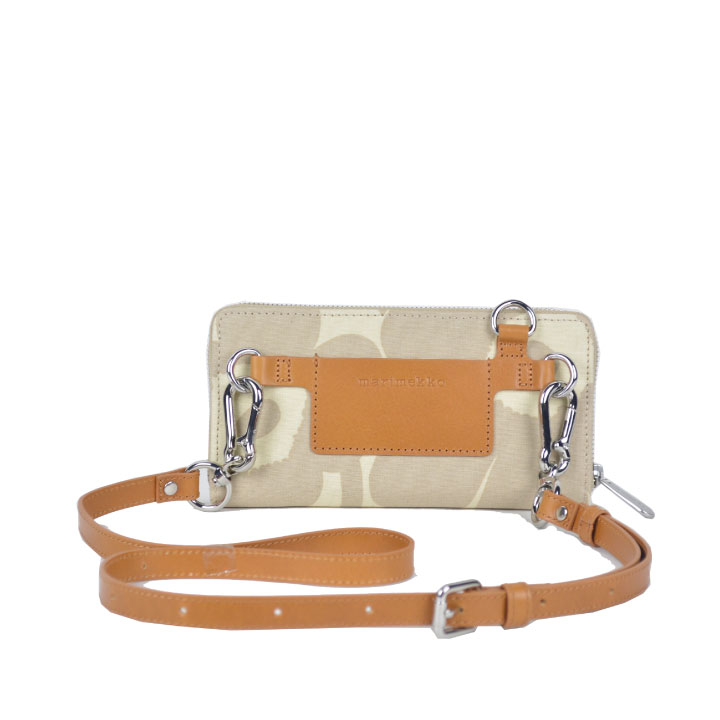 楽天市場 Marimekko マリメッコ ウニッコ ショルダーバッグ 鞄 レディース ベージュ Salo Unikko Bag 0499 Deroque