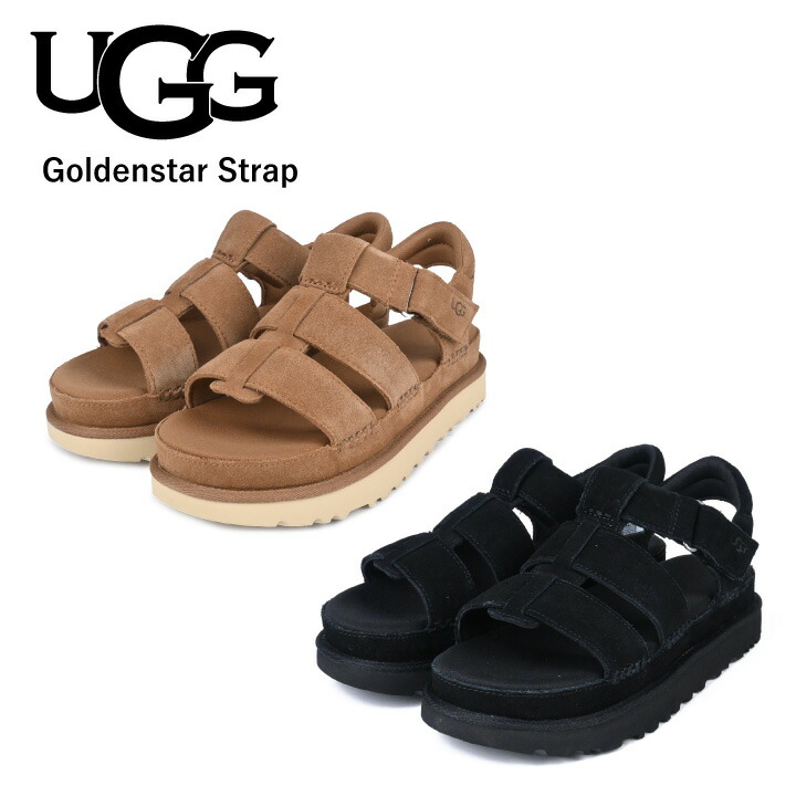 楽天市場】UGG アグ W Goldenstar Strap Sandals ゴールデン
