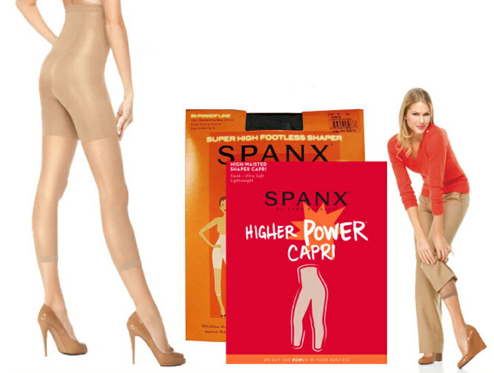 spanx higher power capri