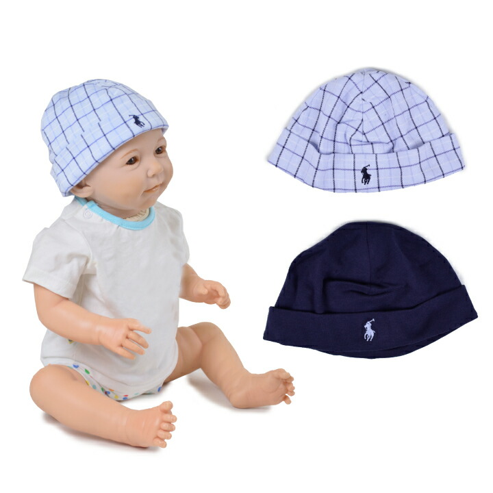 baby ralph lauren beanie