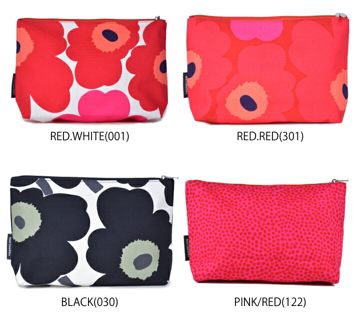 マリメッコ Marimekko ポーチ 化粧ポーチ 小物入れ ウニッコ Ruut