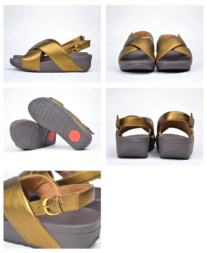 フィットフロップ Fitflop レディース 外反母趾 ルル Back Strap トラップ Cross Sandals Lulu クロスバックス K03 サンダル